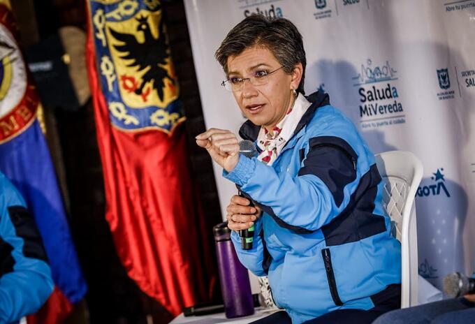 Alcaldesa Claudia López