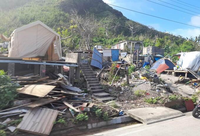 Las islas de Providencia y Santa Catalina quedaron destruidas por el paso del huracán