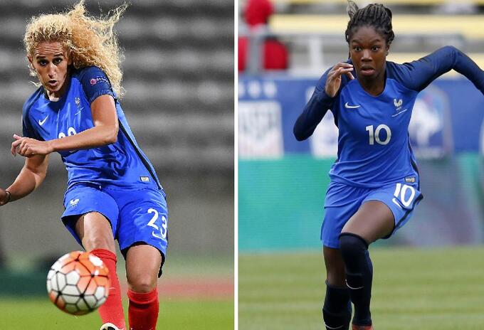 Kheira Hamraoui y Aminata Diallo