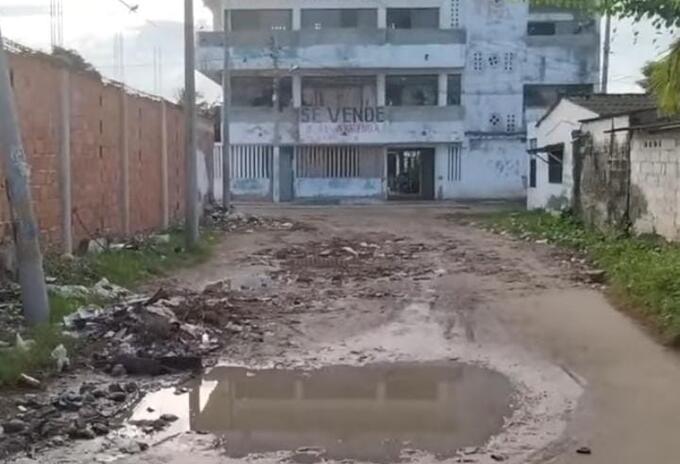 Hotel donde funcionaría el colegio
