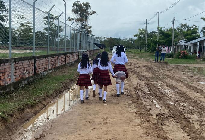 Corregimiento de Puerto Lleras en Saravena, Arauca.