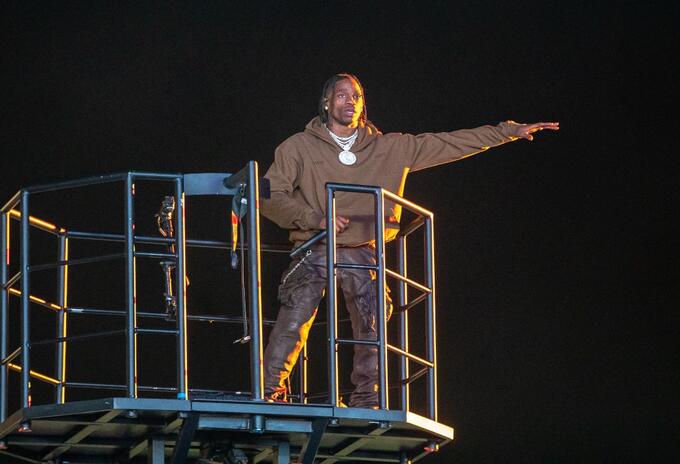 Travis Scott en Astroworld Festival