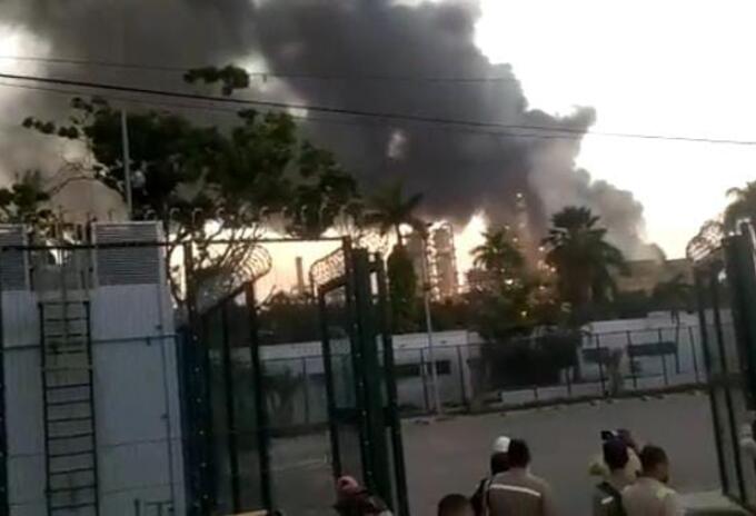 Investigan incendio que se presentó en unidad de Ecopetrol en Cartagena