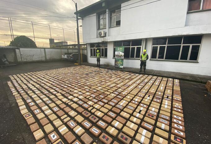 La droga iba ser enviada a España