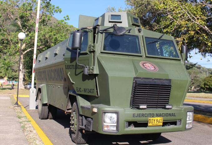 El ERjército reveló que con este vehículo se busca minimizar los atentados contra las tropas