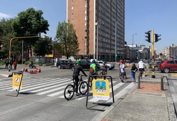 Ciclovía calle 26