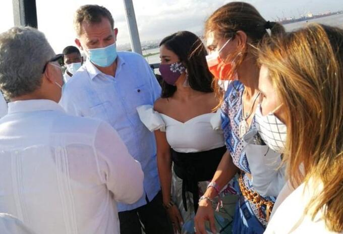 Presidente Duque y Rey Felipe VI recorrieron el nuevo Puente Pumarejo Presidente Duque y Rey Felipe VI recorrieron el nuevo Puente Pumarejo