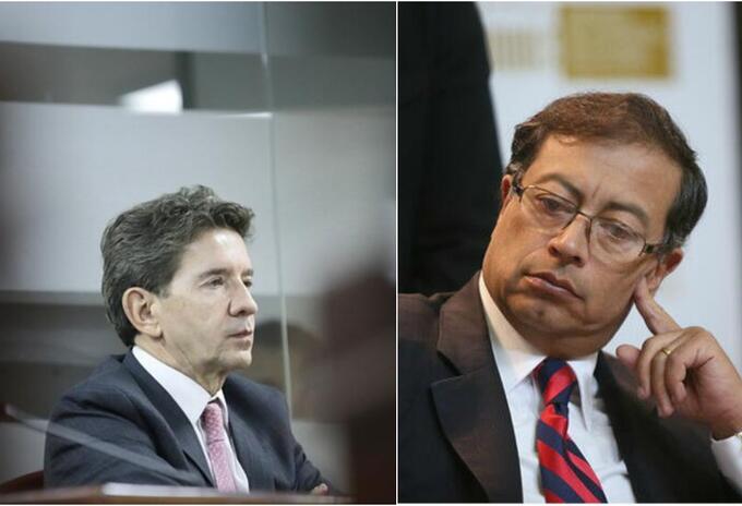 Luis Pérez y Gustavo Petro Luis Pérez y Gustavo Petro