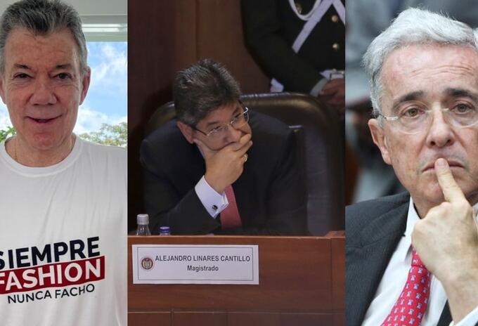 Magistrado Linares dice que no le consta que Juan Manuel Santos contactó sus colegas por caso Uribe Magistrado Linares dice que no le consta que Juan Manuel Santos contactó sus colegas por caso Uribe