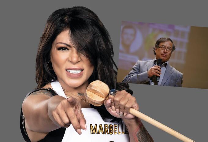 Marbelle a Gustavo Petro: corrupto mayor Marbelle a Gustavo Petro: corrupto mayor