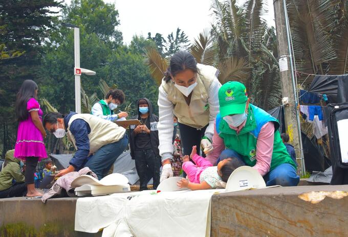 14 niños indígenas del Parque Nacional fueron remitidos al sector salud : ICBF