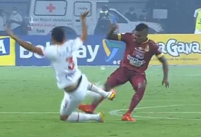 Tolima Vs América - Expulsado Tolima Vs América - Expulsado