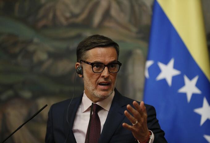 Canciller de Venezuela, Félix Plasencia.
