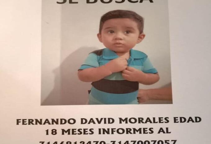 El niño lleva desaparecido desde el 2 de diciembre.
