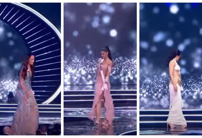 Resbalones de candidatas en Miss Universo 2021