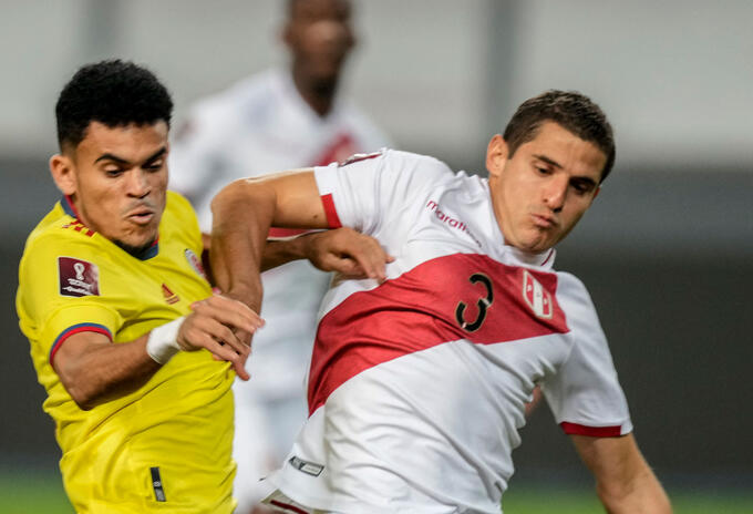Selección Colombia vs Perú, Eliminatorias