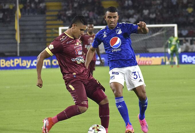 Millonarios empató ante el Deportes Tolima