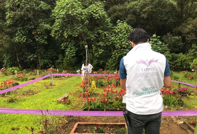 Unidad de Búsqueda recuperó en San Juanito, Meta, el cuerpo de una persona desaparecida que podría haber hecho parte de las fuerzas militares