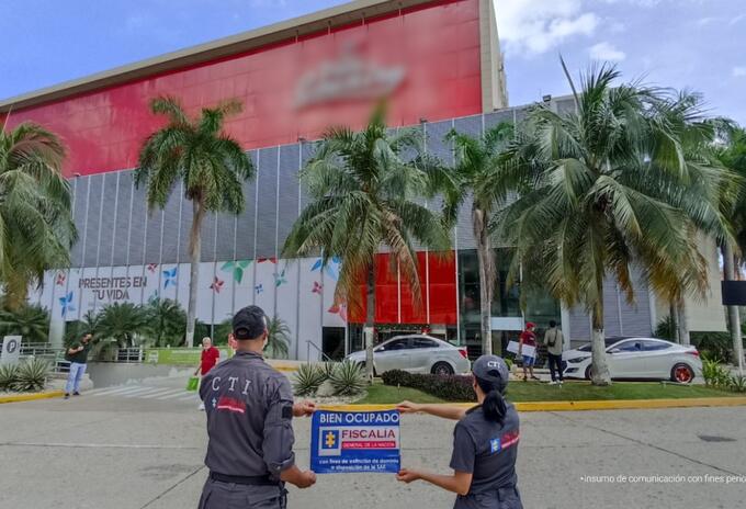 Ocupación de bienes en Barranquilla