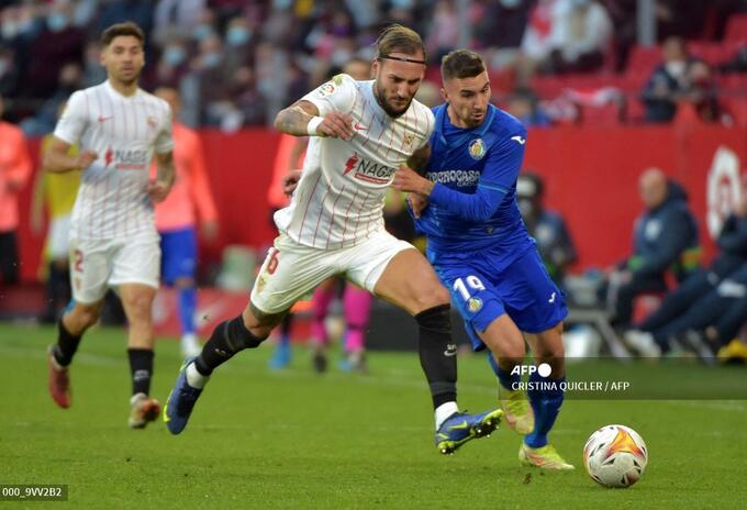 Sevilla vs Getafe, Liga española
