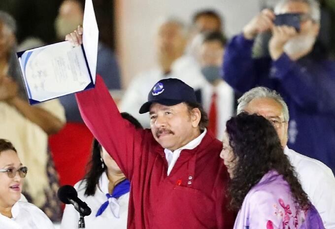 Daniel Ortega asume quinto mandato en Nicaragua