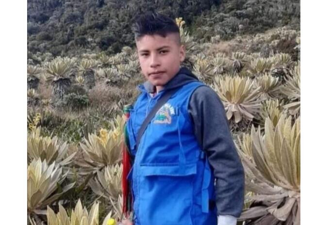 niño ambientalista David Cucuñame López niño ambientalista David Cucuñame López