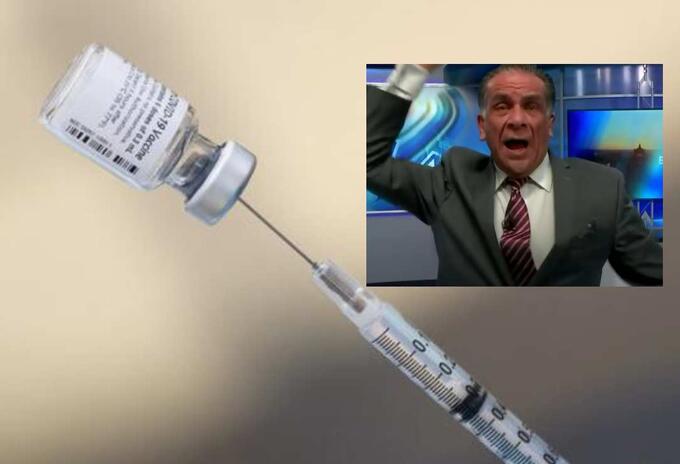 Presentador estalló contra antivacunas y los tilda de imbéciles Presentador estalló contra antivacunas y los tilda de imbéciles