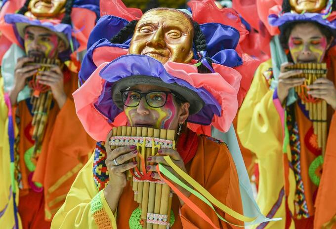 Carnaval de Negros y Blancos en Pato