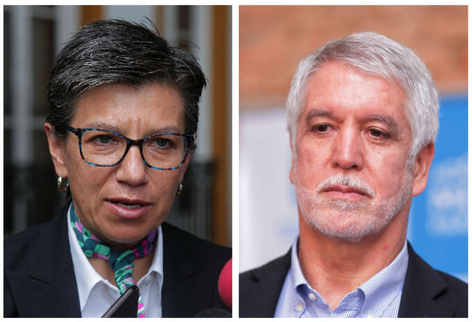 Claudia López y Enrique Peñalosa Claudia López y Enrique Peñalosa