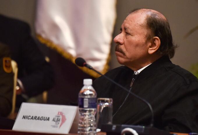Daniel Ortega, presidente de Nicaragua