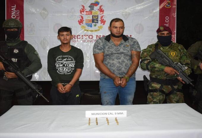 Capturados disidentes de las Farc