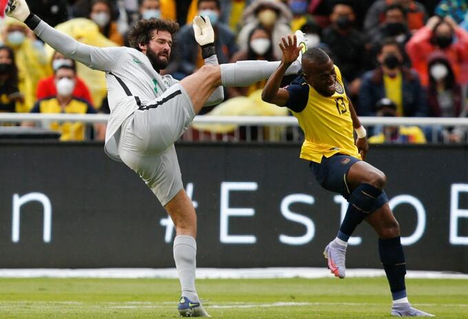 Ecuador vs Brasil, Eliminatorias