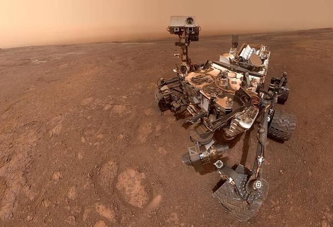 El rover Curiosity Mars de la NASA