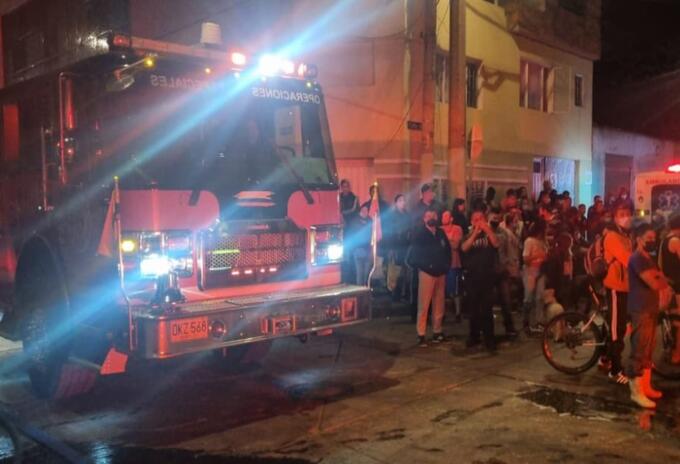 Explosión en bodega de Bogotá dejó dos heridos