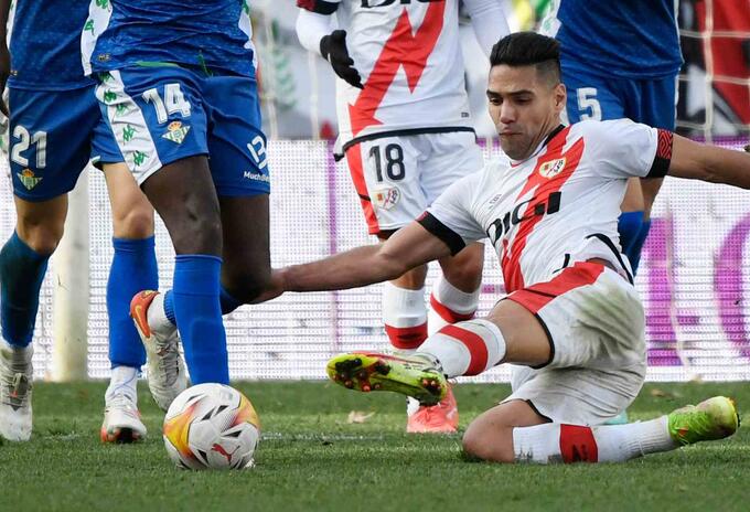 Falcao, Rayo Vallecano, Liga española