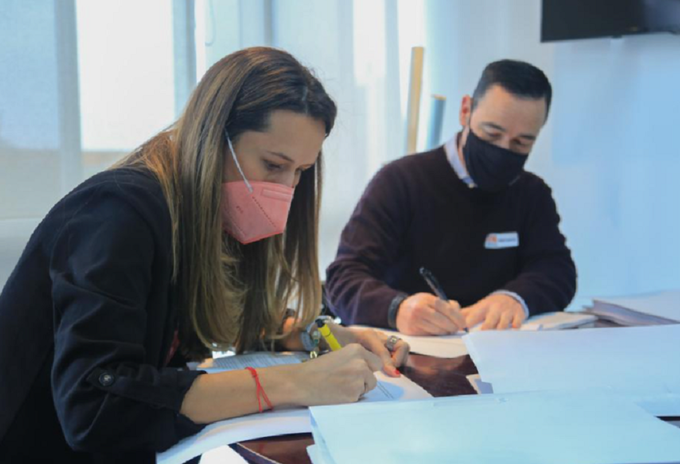Firma del contrato de la ALO Sur