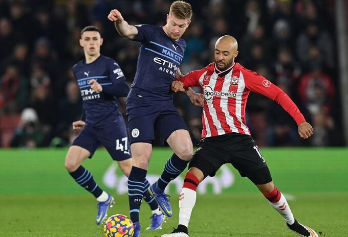 Manchester City vs Southampton