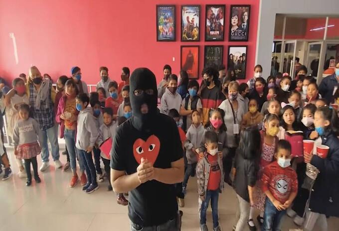 Youtuber mejicano Lucky Masked