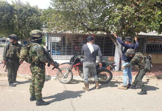 Operativos mixtos en Tibú