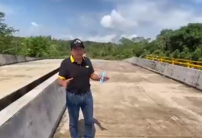 La obra inició en el año 2019 y estaba proyectada para entregar en dos años.