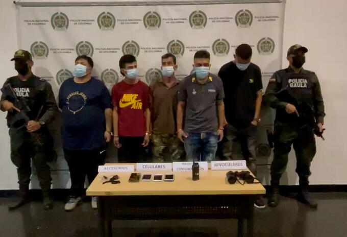 Pertenecían a grupos criminales