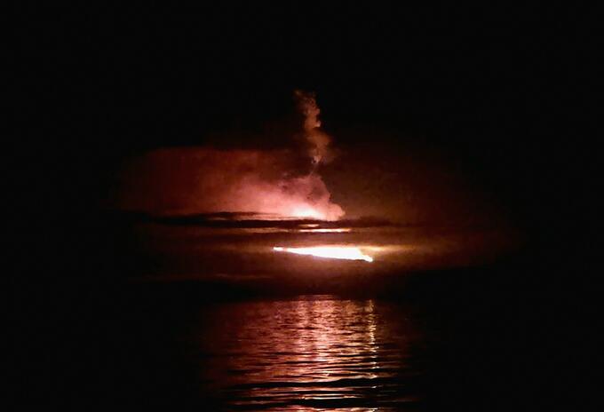 Volcán Wolf en el Parque Nacional de Galápagos