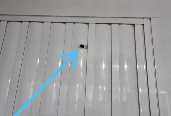 Balas que impactaron en la casa del diputado de Chocó.