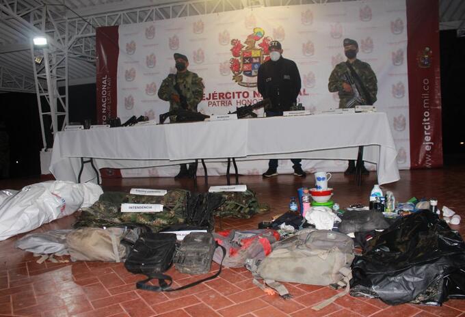 Disidentes abatidos