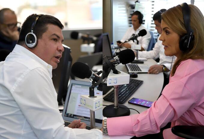 Jesús Prado y Karla Arcila Jesús Prado y Karla Arcila