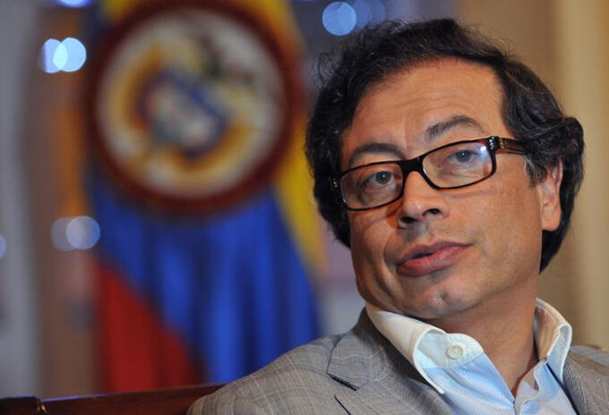 Senador y ex alcalde de Bogotá, Gustavo Petro.
