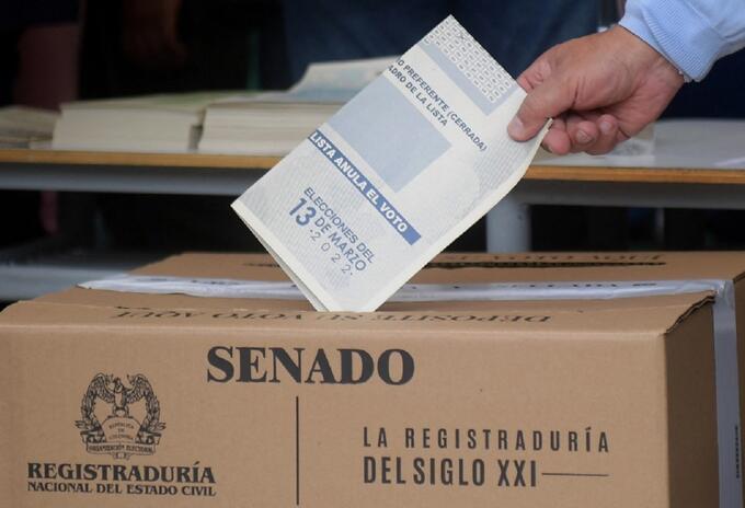 Elecciones legislativas en Colombia, 13 de marzo de 2022.