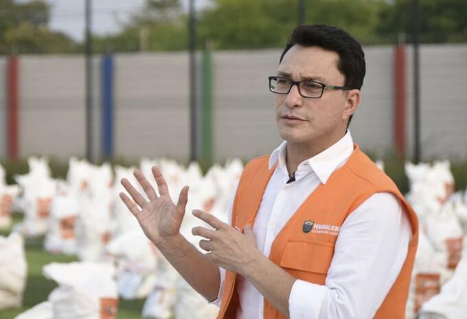 Carlos Caicedo, gobernador del Magdalena Carlos Caicedo, gobernador del Magdalena