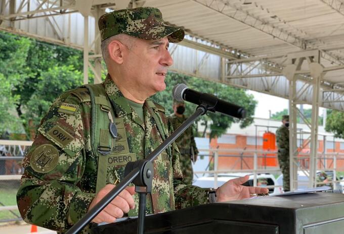 inspector de las Fuerzas Militares general Juan Pablo Forero Tascón inspector de las Fuerzas Militares general Juan Pablo Forero Tascón