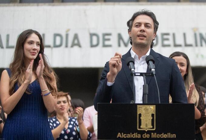 Imagen de referencia, Daniel Quintero, alcalde de Medellín
